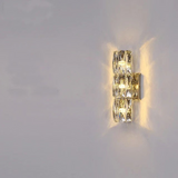 CrystalLuxe – Wandleuchte Schlafzimmer
