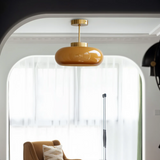 Flixar - Vintage Gelbe Deckenlampe
