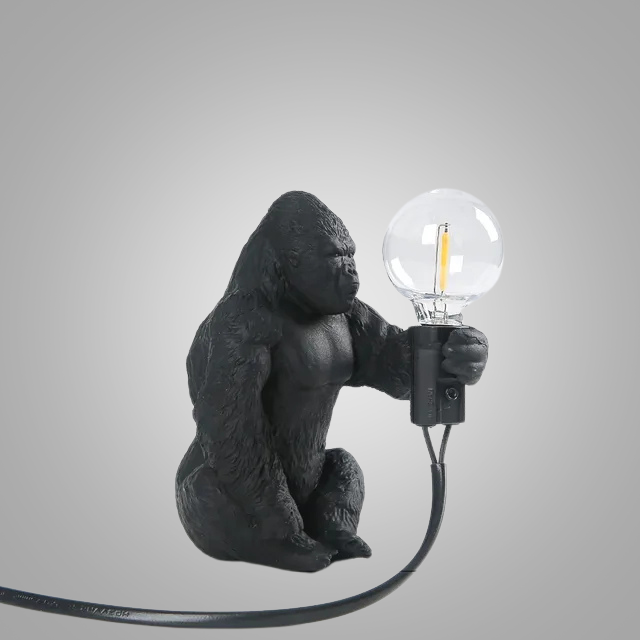 GorillaLux - Gorilla Tischlampe