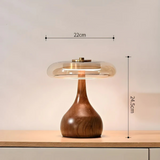 Zenna - LED Tischlampe aus Holz