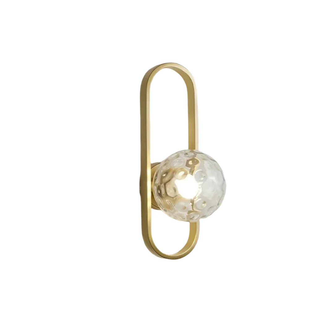 Luxuriöse Glas Wandlampe Ajax – Stilvolle Wandbeleuchtung