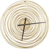 Luminoir - Goldene Wanduhr