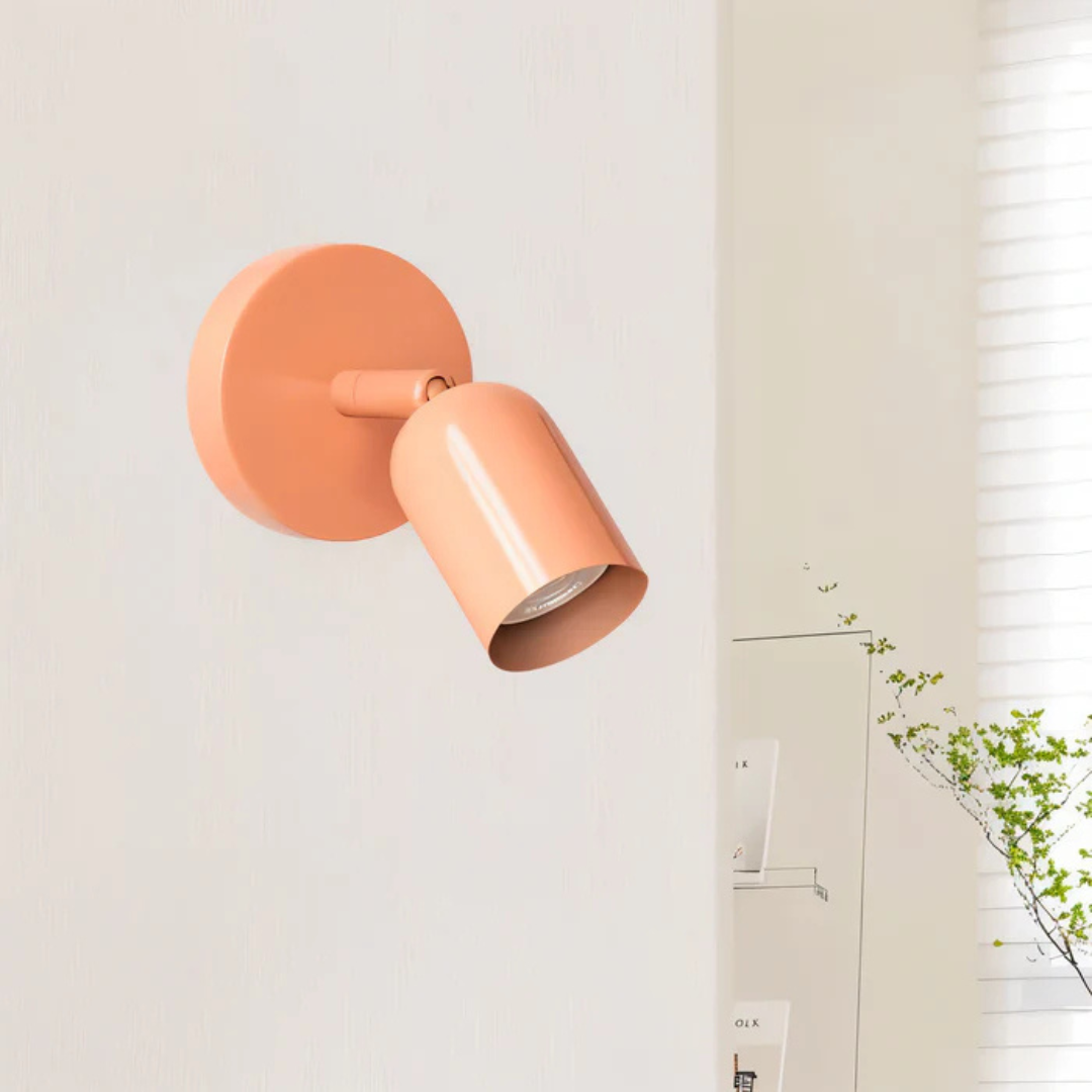 Lucius - Minimalistische LED-Wandlampe Macaron