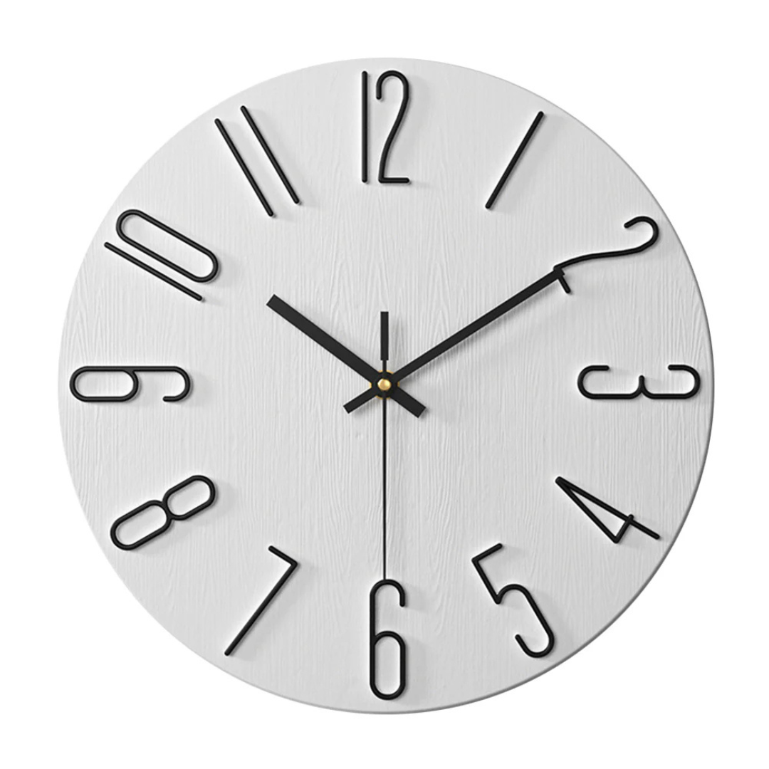 Aurora – Moderne Wanduhr fürs Wohnzimmer