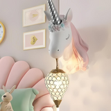 Orlix - Einhorn-Wandleuchte für Kinder