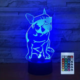 DecoBulldog – 3D Bulldogge Lampe