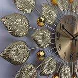 GoldTime - Stille Wanduhr