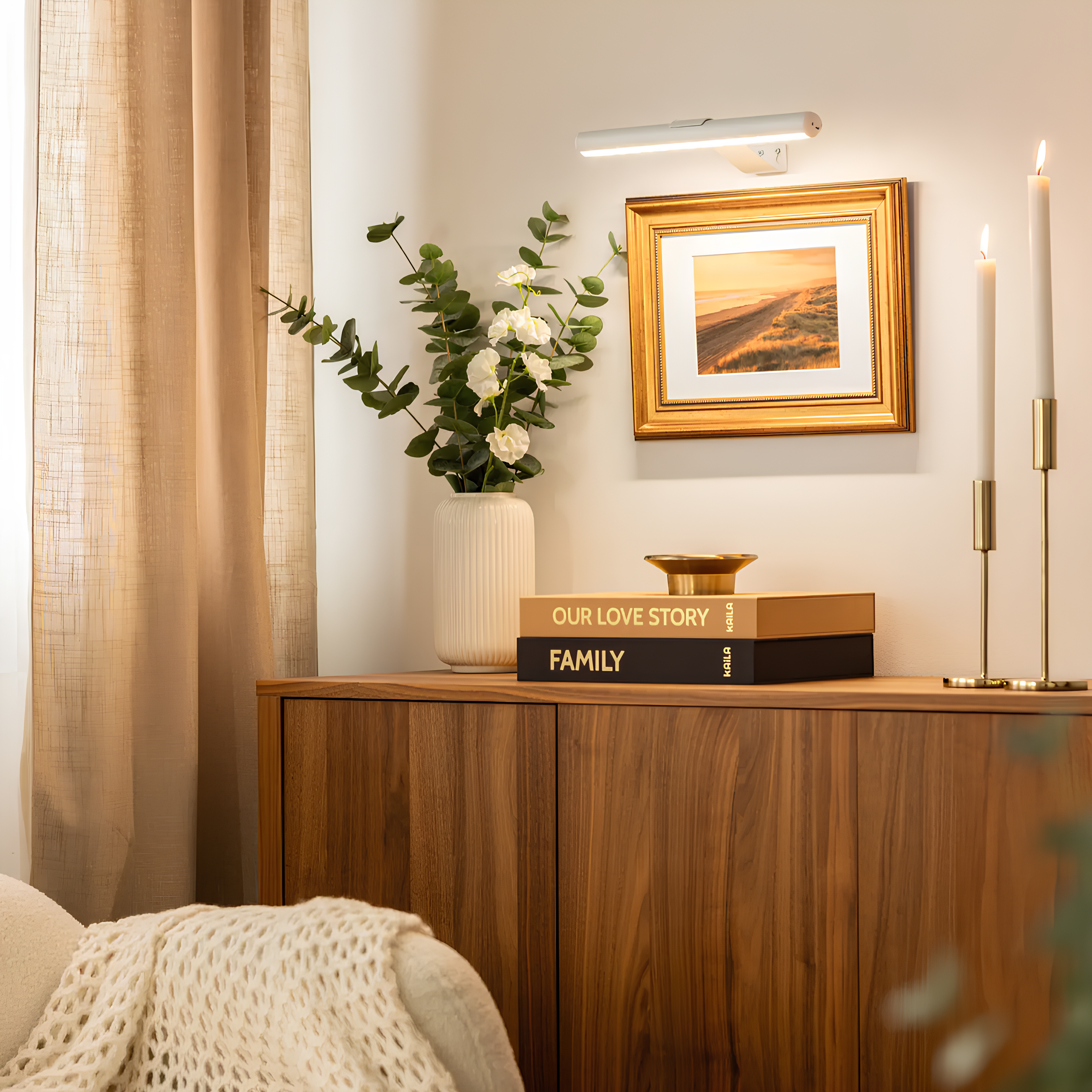 MuseRay – Wandbild Lampe
