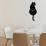 SwingTail - Katzen Wanduhr