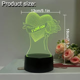 HartLicht – 3D LED Illusionslampe