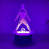 SportGlow - 3D Fußball LED Lampe