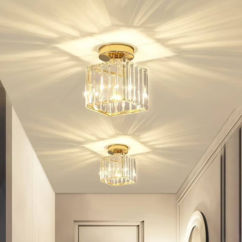 CrystalLuxe – E27 LED Deckenlampe