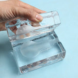 GlowCrystal - Transparente Tischlampe