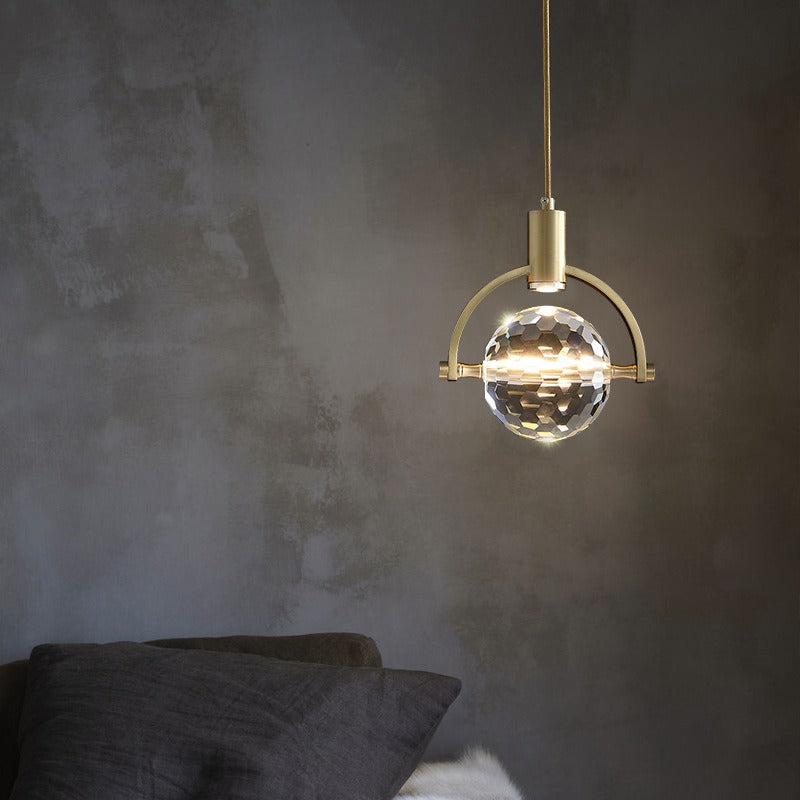 Luxvero - Kristall LED Deckenlampe