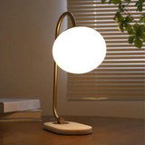 Illumina – Glas Metall Tischlampe