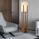 Luxora - Japanische Holz Stehlampe