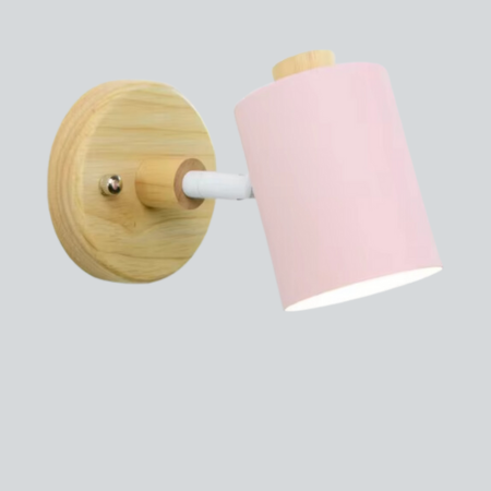 GlowWood – Wandleuchte aus Holz