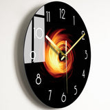 GlassArt - Wanduhr