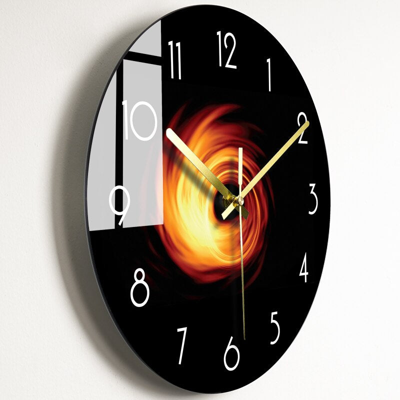 GlassArt - Wanduhr