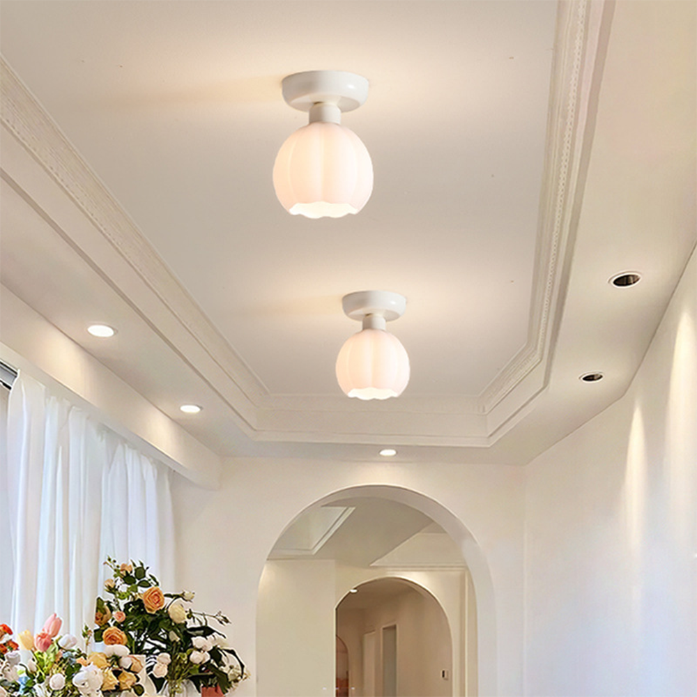 Romantica – Kürbis-Deckenlampe