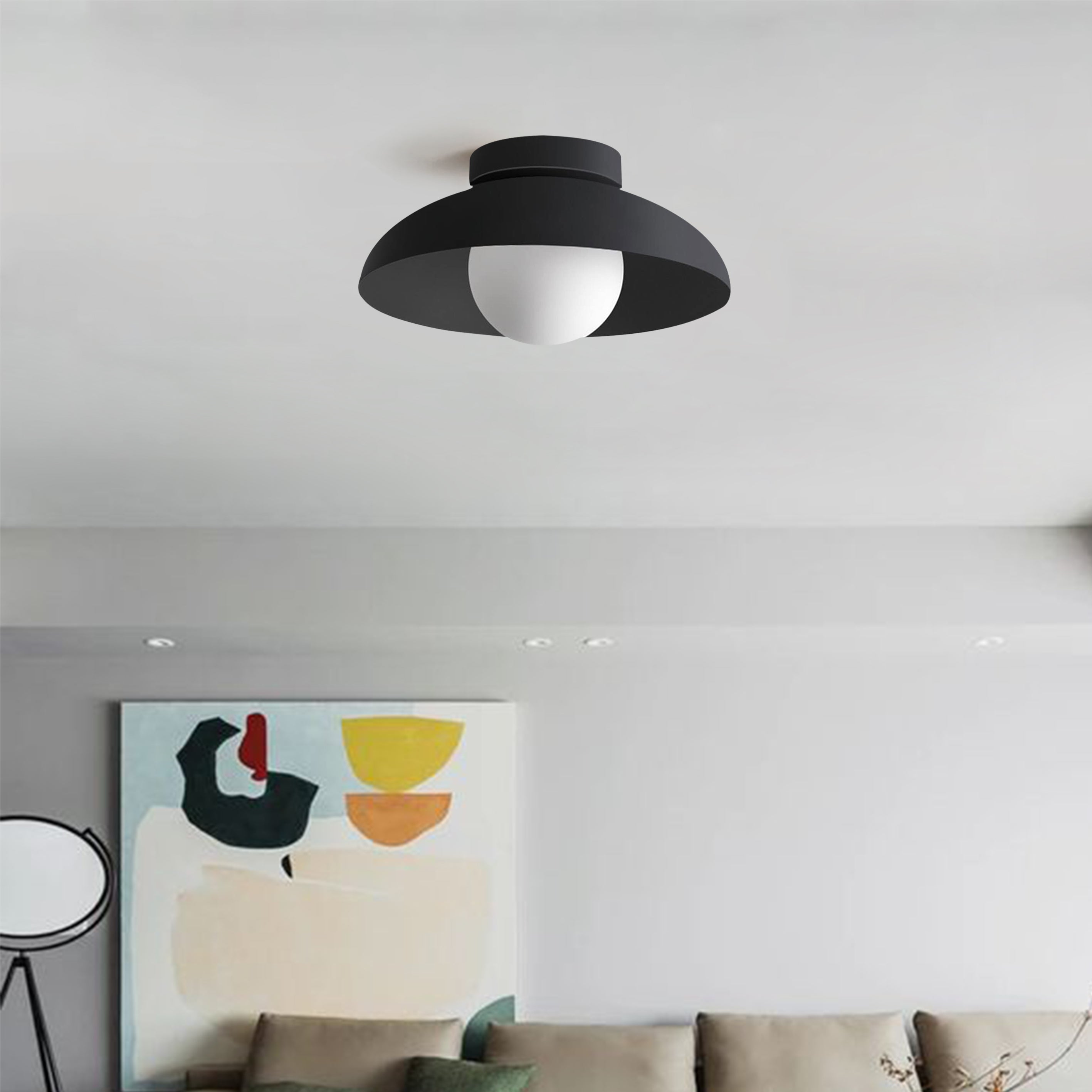 ModernGlow – Metall Deckenleuchte Flur