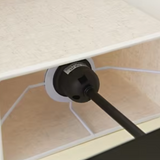 Orion – Stoff Tischlampe