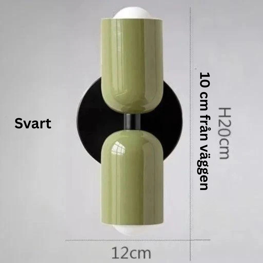 GlowNest – Wandleuchte Ambiente