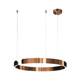 Blazia | Runde LED-Hängelampe, Modern, Warmweiß, Metall, Esszimmer