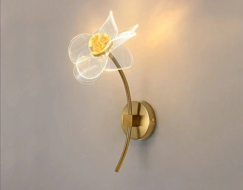 BloomGlow – LED Wandlampe