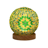 GloedNest – Sferische Glastischlampe
