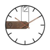 Luminoir - Walnuss Wanduhr