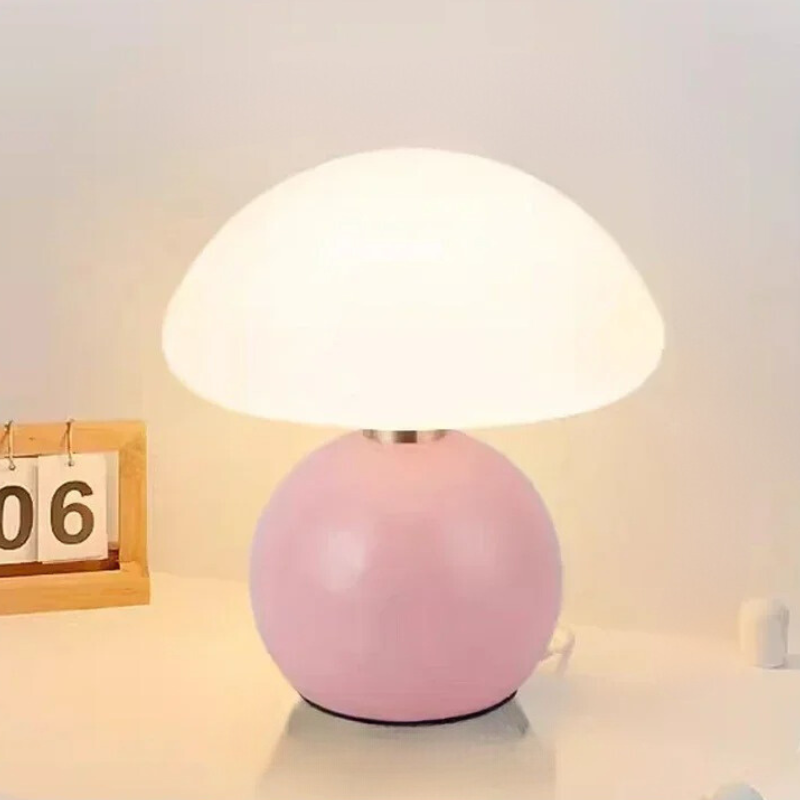 MushLuxe - Keramische Tischlampe