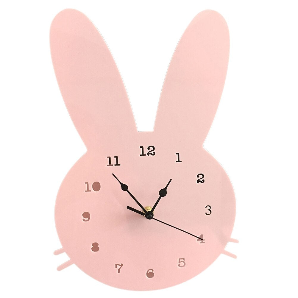 NordicBunny - Kinder Wanduhr