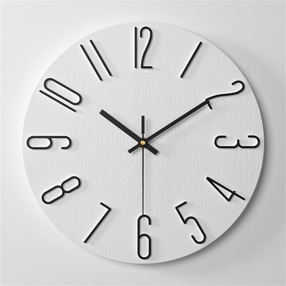 Luminoir – Kunststoff Wanduhr