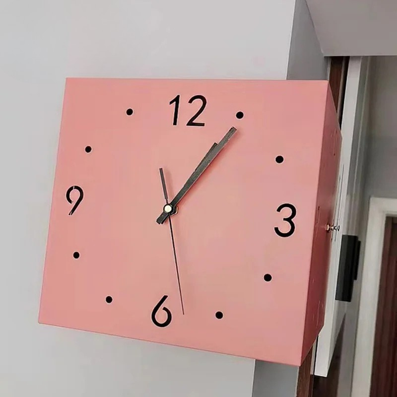 DualEdge - Moderne Wanduhr