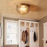 Luminexa – Deckenlampe aus Rippenglas