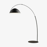 Calla – Schwarze Bogen-Stehlampe