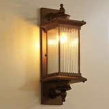 Xyda - Wandleuchte für den Außenbereich im Retrodesign