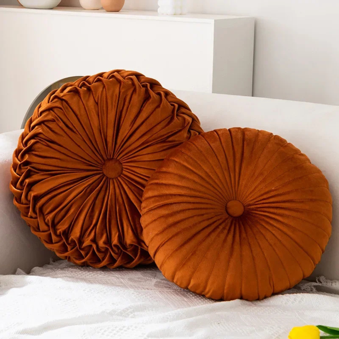 FluffyWheel – Rundes Dekokissen