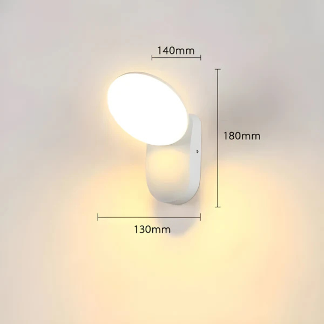 Solana - Wetterfeste LED-Außenwandleuchte mit Bewegungssensor