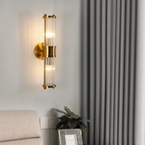 Lustra - Luxuriöse Goldene LED-Wandleuchte
