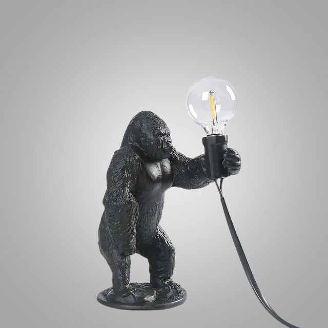 GorillaLux - Gorilla Tischlampe