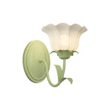 Blumelux – Glas Wandleuchte