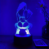 DecoLamp - Künstlerische 3D Tischlampe