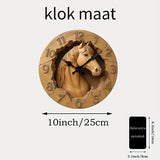 EquineElegance - Geräuschlose Wanduhr