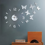 AcrylicButterfly - 3D Wanduhr
