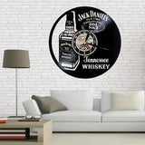 VinylTime - Whisky Wanduhr