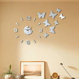 AcrylicButterfly - 3D Wanduhr