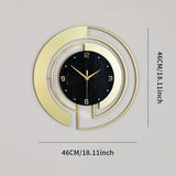 LuxuryTime - Metall Wanduhr