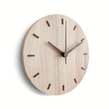Luminoir - Wanduhr Nussbaum